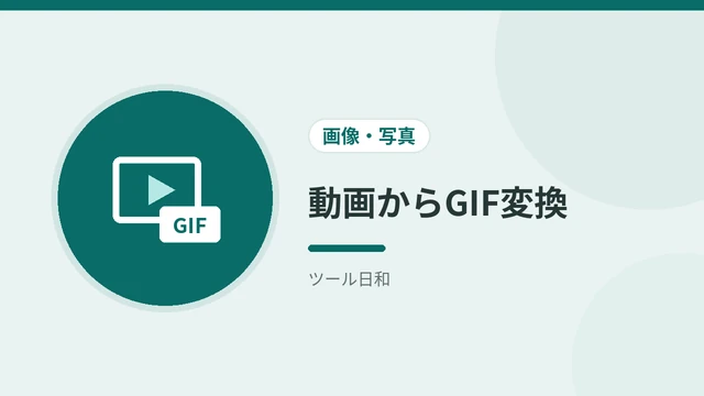 動画からGIF変換